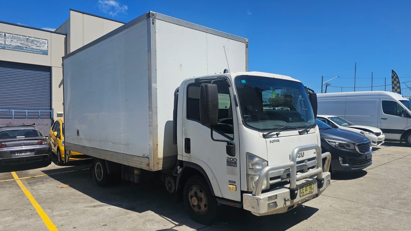 ISUZU NH NPR TRUCK 2012